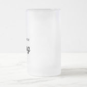 私はむしろ魚釣り フロストグラスビールジョッキ (中央)