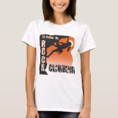 私はむしろGalsに上る石です Tシャツ (正面)