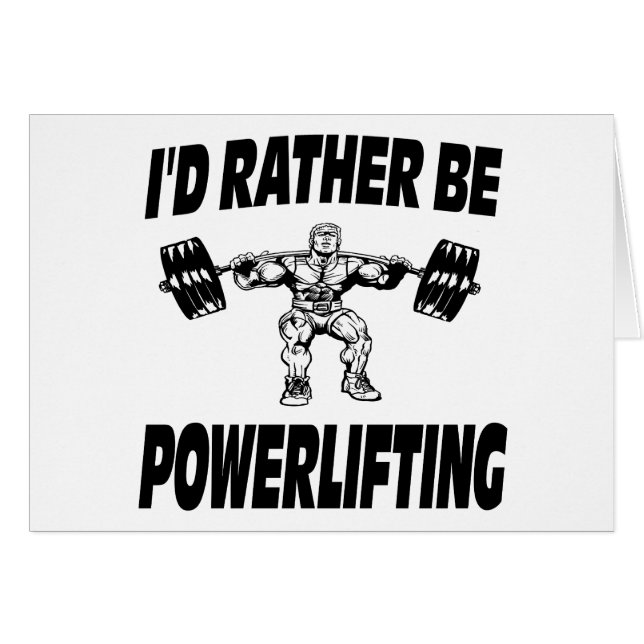 私はむしろPowerliftingの重量挙げです (正面横)
