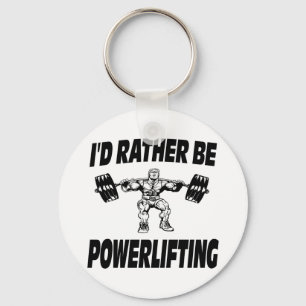私はむしろPowerliftingの重量挙げです キーホルダー