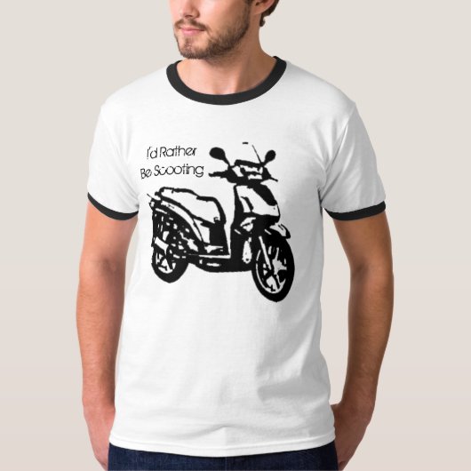 私はむしろScooting Tシャツ (正面)