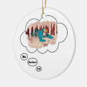 私はむしろSpelunking 3です セラミックオーナメント (左)