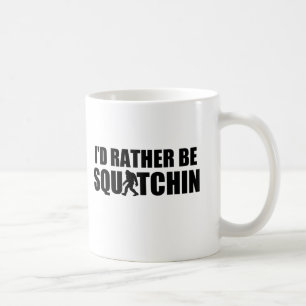 私はむしろSquatchinです! コーヒーマグカップ