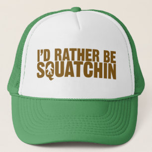 私はむしろSquatchinの帽子です キャップ