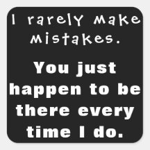 私はめったに間違いをしなくて君がそこに居る…