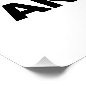 私はもう保静かにしない ポスター (コーナー)