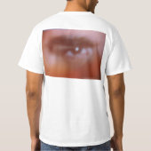 私はもう気になりません Tシャツ (裏面)