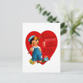 私はもしあなたのハートをキャッチした ポストカード (スタンド正面)