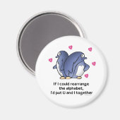 私はもしアルファベットを… マグネット (正面/裏面)