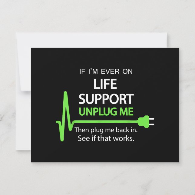 私はもし今までTシャツのサルカスティをサポートしておもしろいいる (正面)