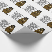 私はもし今日も何度も繰り返さなければならない ラッピングペーパー (角)