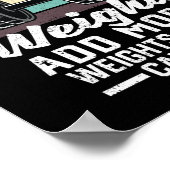 私はもし体重を増やして死ぬ ポスター (角)