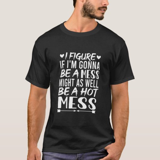 私はもし姿私はAの場合と同様に混乱する Tシャツ (正面)