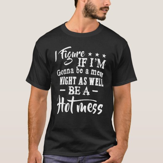 私はもし姿私はAの場合と同様に混乱する Tシャツ (正面)