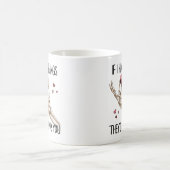 私はもし感覚スケルトンのハンドコーヒーマグを持っていた コーヒーマグカップ (中央)