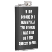 私はもし皆に言うグミベアで窒息して死ぬ フラスク (右)