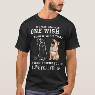 私はもし私のベストを望むであろうONE WISHを与えられた Tシャツ