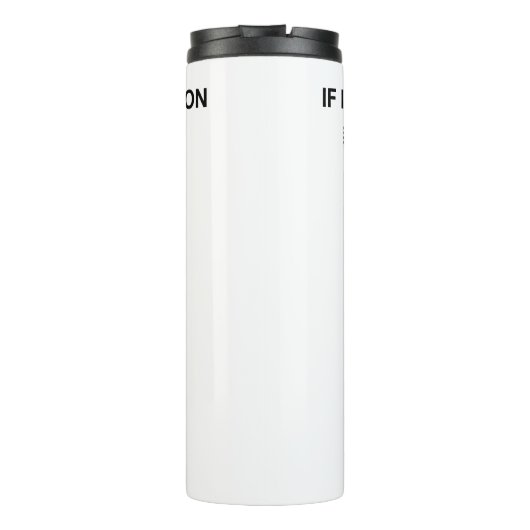 私はもし翻訳失った中で私のRNAを責めている タンブラー (裏面)