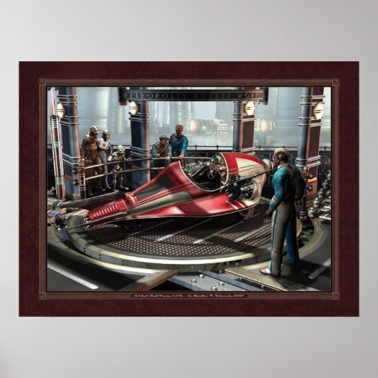 私はもし翼しか持っていなかったので、飛ぶだろう(24x18インチ) ポスター (正面)