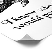 私はもし鳥のポスターだっおもしろいた ポスター (角)