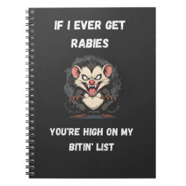 私はもしBITINのリストであなたは狂犬病を取得する ノートブック