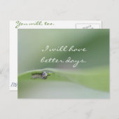 私はもっといい日葉書 ポストカード (正面/裏面)