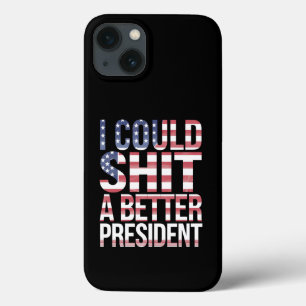 私はもっとましな大統領をシャツに描ける 反トランプ iPhone 13ケース