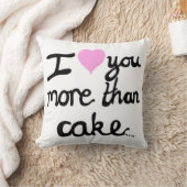 私はもっとより固めますクッションは愛します クッション (ブランケット)