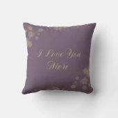 私はもっと愛します クッション (裏面)