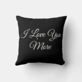 私はもっと愛します クッション (裏面)