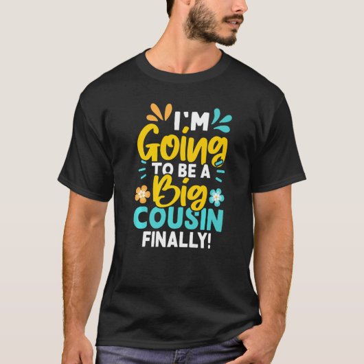 私はやっと大従兄弟になる Tシャツ (正面)