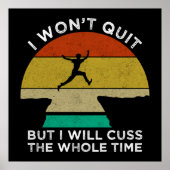 私はやめしないが、私は全体の時間を ポスター (正面)