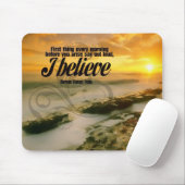 私はやる気を起こさせるなマウスパッドを信じます マウスパッド (マウス)
