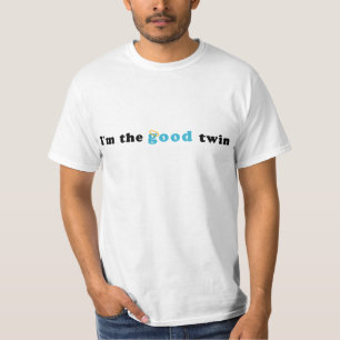 私はよい双生児です Tシャツ