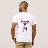 私はよい強奪を愛します Tシャツ (裏面フル)