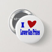 私はより低いガス代を愛します 缶バッジ (正面&裏面)