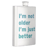 私はより古くないです私ちょうどよりよいです フラスク (右)
