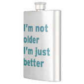 私はより古くないです私ちょうどよりよいです フラスク (左)