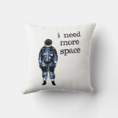 私はより多くの宇宙の宇宙飛行士を必要とします クッション (裏面)