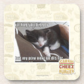 私はより大きい抱き締めます コースター (正面)