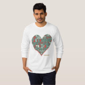 私はより強い得ました Tシャツ (正面フル)