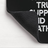 私はより良いクリスチャンのトランプ支持者アサイストMem マウスパッド (コーナー)