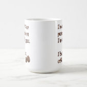 私はより良い人だ – 15オズ。マグ コーヒーマグカップ (中央)