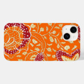 私はろうけつ染めiPhoneケースが大好き Case-Mate iPhoneケース (裏面 (横))