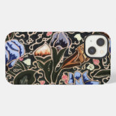 私はろうけつ染めiPhoneケースが大好き iPhoneケース (裏面横)