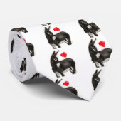 私はろばの平静なろばを愛します ネクタイ (ロール)