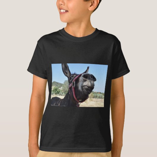 私はろばを愛します! Tシャツ (正面)