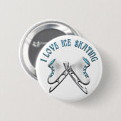 私はアイススケートすることを愛します 缶バッジ (正面&裏面)