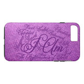 私はアイデンティティです Case-Mate iPhoneケース (裏面(横))