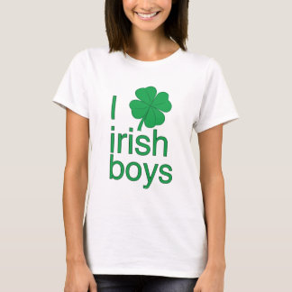 私はアイルランドの男の子のTシャツを愛します Tシャツ